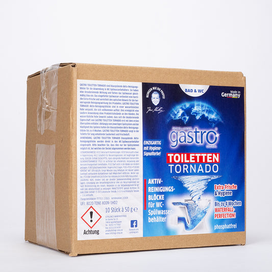 Gastro Toilet Tornado tablety na čistenie odtoku, 10 ks