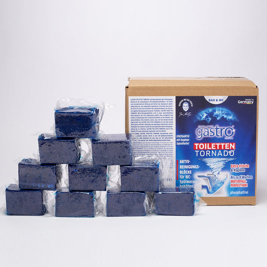 Gastro Toilet Tornado tablety na čistenie odtoku, 10 ks