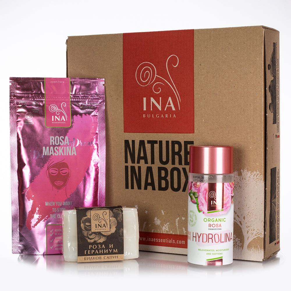 Krabička Rose Skin Care - Prírodná starostlivosť pre zrelú a suchú pleť