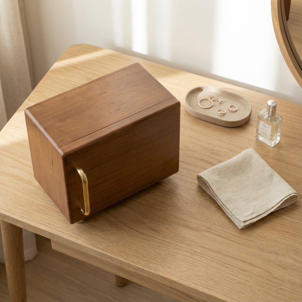 Mini truhla na šperky Emporia s viacerými zásuvkami 5 