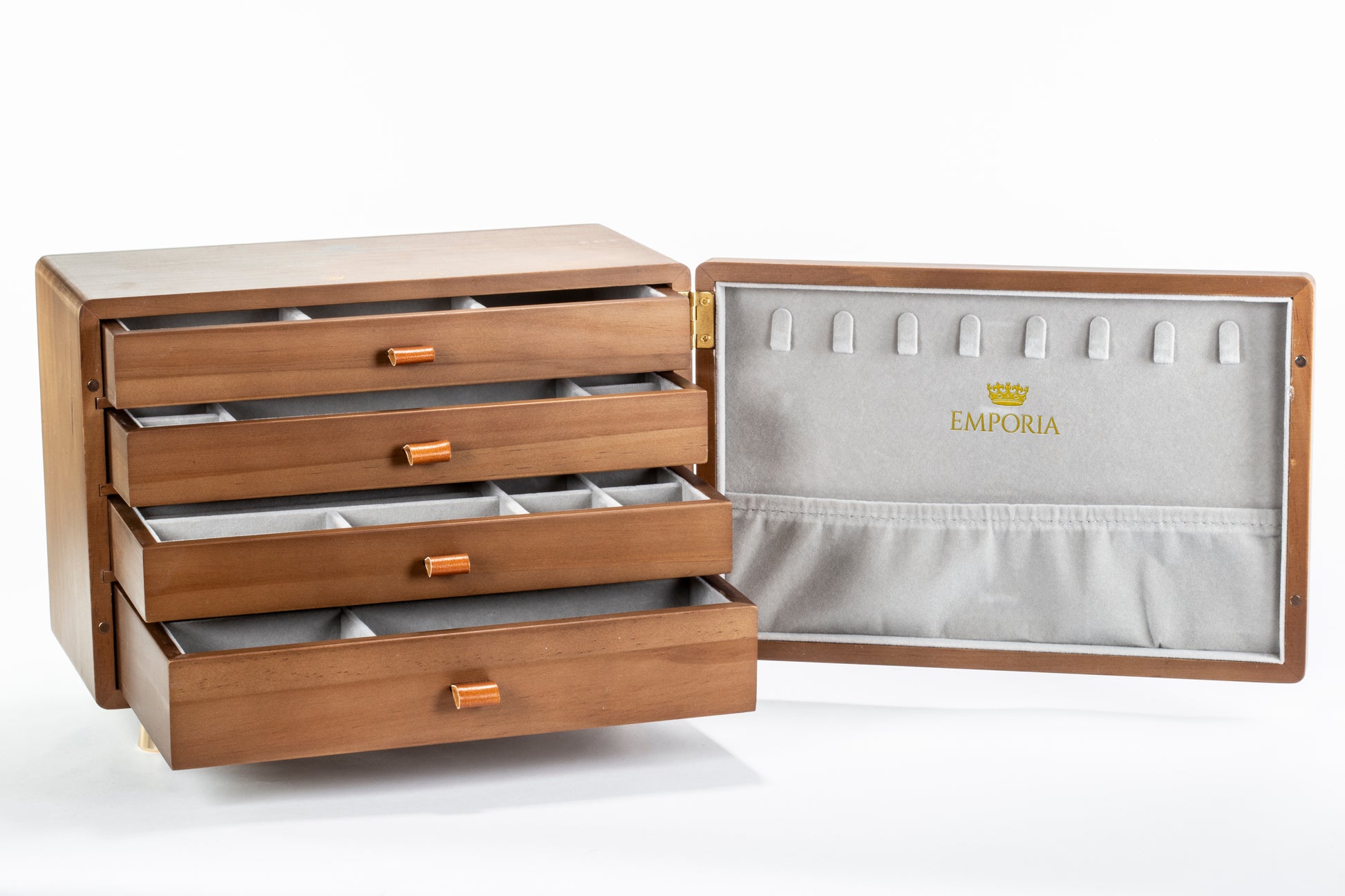 Mini truhla na šperky Emporia s viacerými zásuvkami 13 