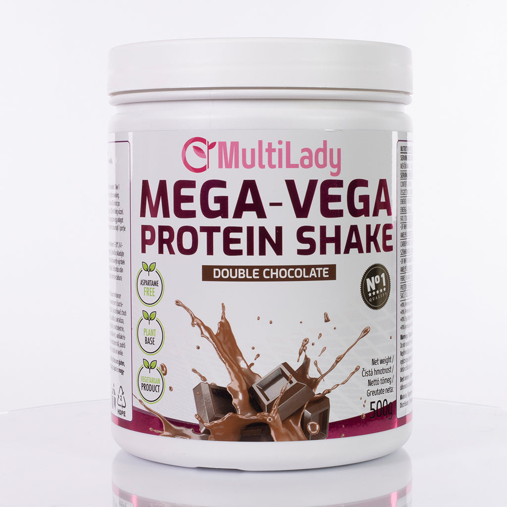 ML Mega Vega proteínový koktail, príchuť dvojitá čokoláda 4 