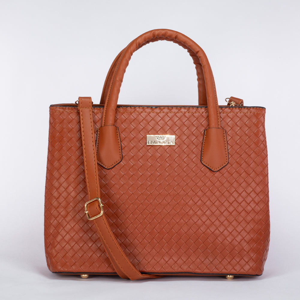 Emporia 2024 Letná kolekcia - "Nadčasová", sada 6 tašiek; hnedá farba