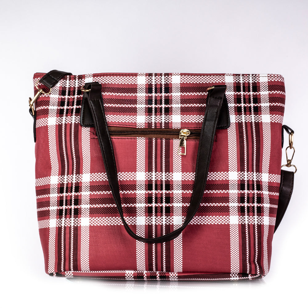 Emporia 2024 Letná kolekcia - "Rubínová vlna", 6dielna sada tašiek; červená farba 2 