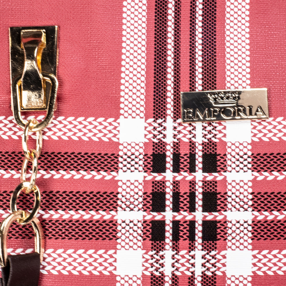 Emporia 2024 Letná kolekcia - "Rubínová vlna", 6dielna sada tašiek; červená farba