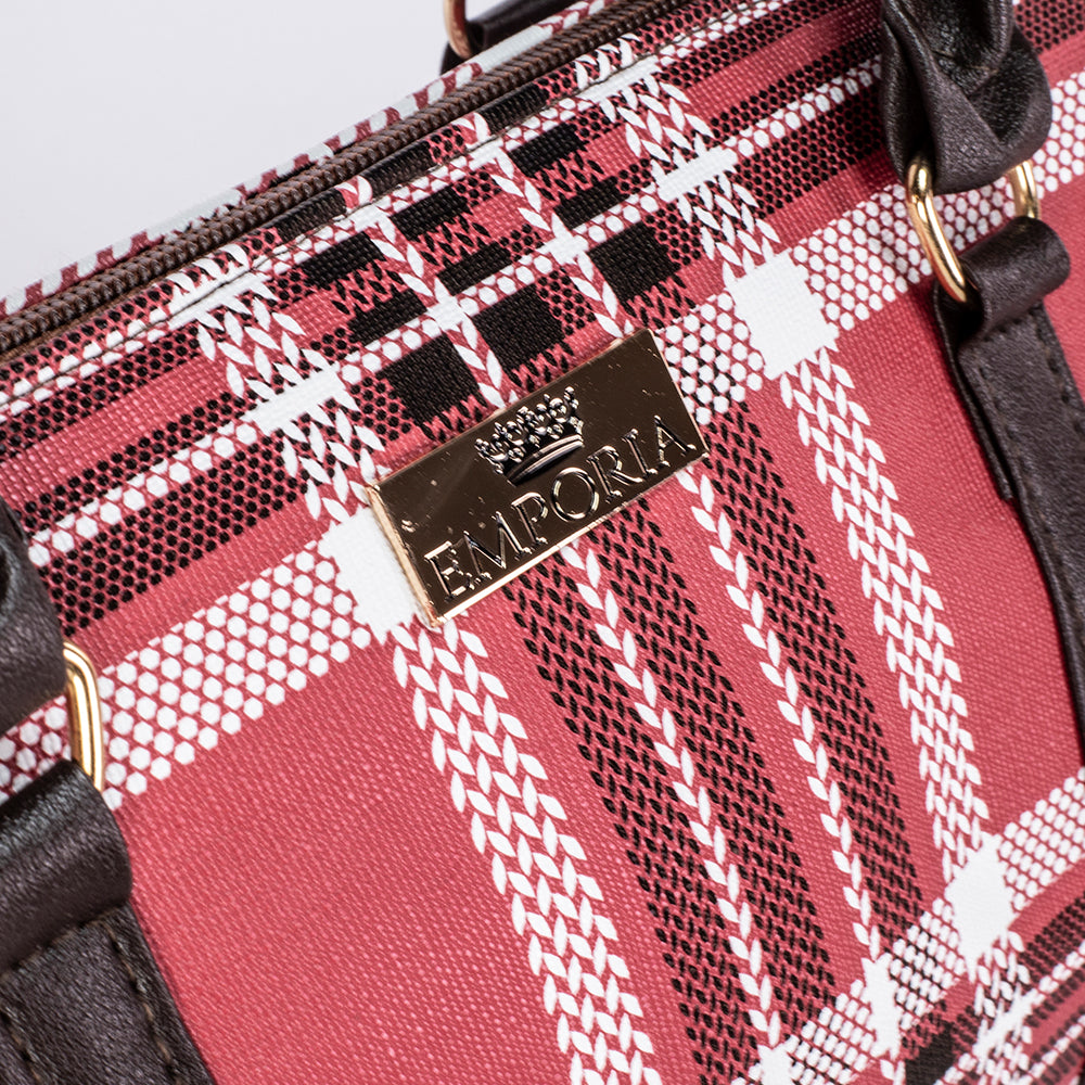 Emporia 2024 Letná kolekcia - "Rubínová vlna", 6dielna sada tašiek; červená farba 12 