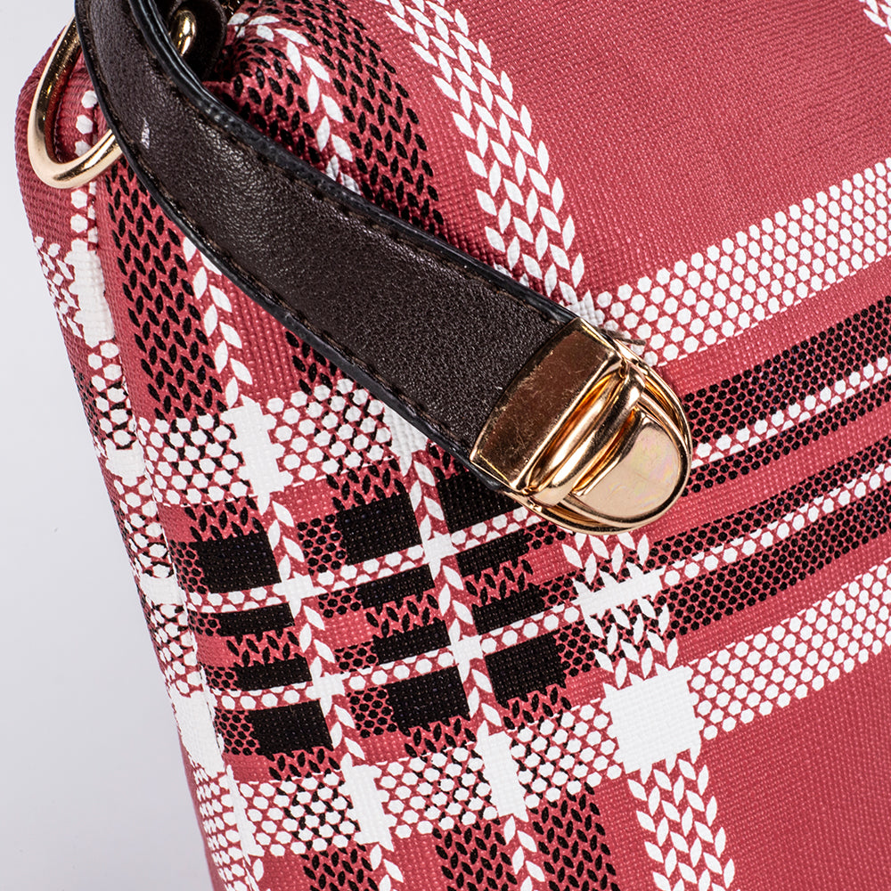 Emporia 2024 Letná kolekcia - "Rubínová vlna", 6dielna sada tašiek; červená farba 13 