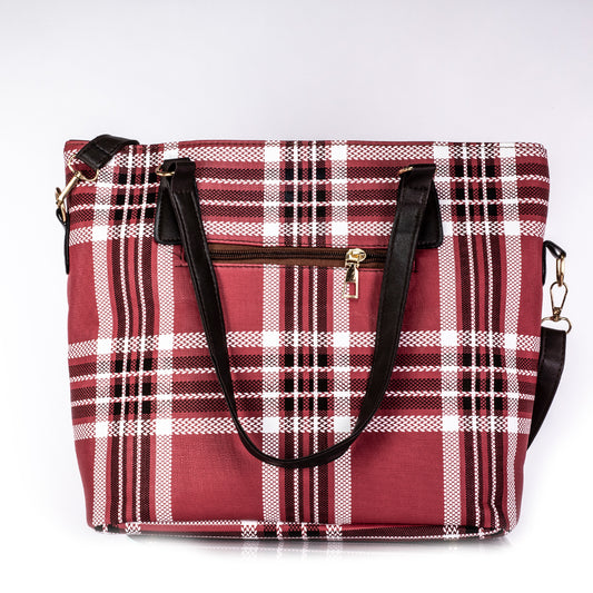 Emporia 2024 Letná kolekcia - "Rubínová vlna", 6dielna sada tašiek; červená farba