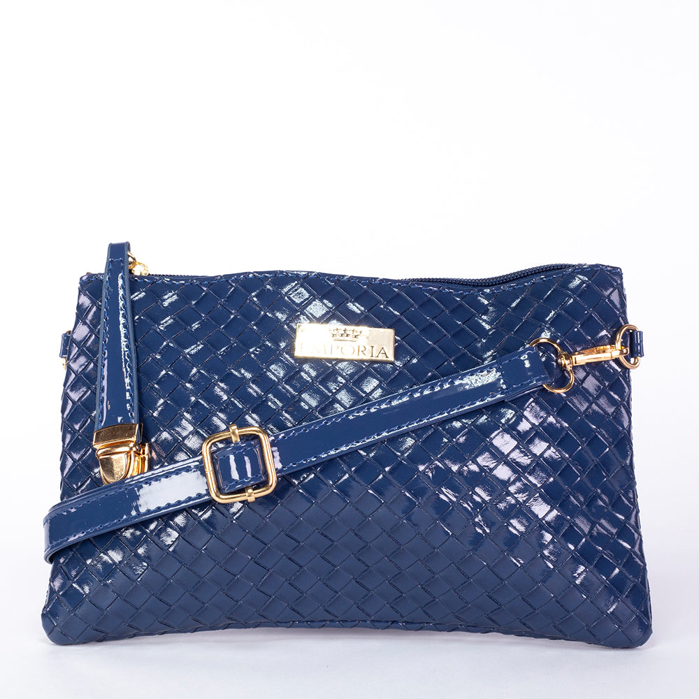 Letná kolekcia Emporia 2024 - "Polnočná žiara", sada 5 kusov tašiek; modrá farba 7 