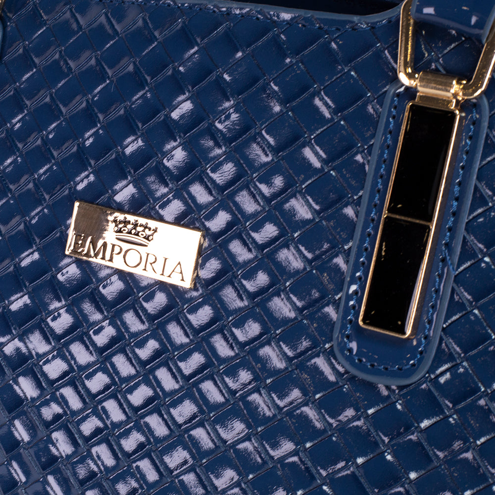 Letná kolekcia Emporia 2024 - "Polnočná žiara", sada 5 kusov tašiek; modrá farba 11 