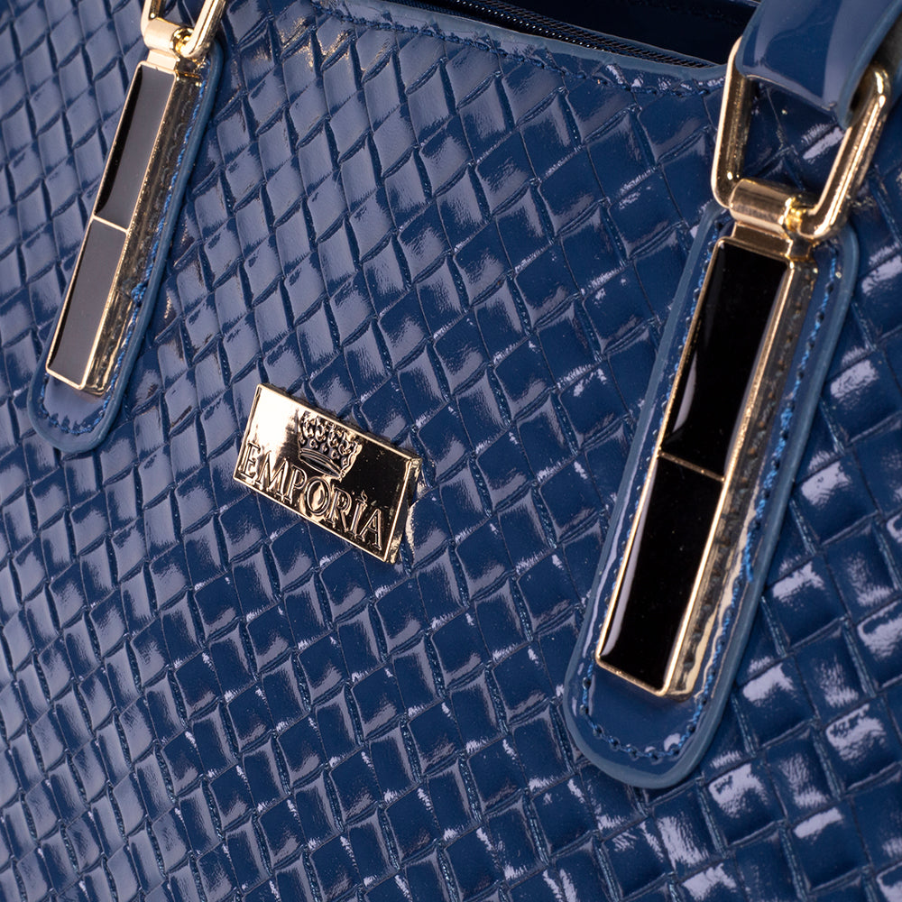 Letná kolekcia Emporia 2024 - "Polnočná žiara", sada 5 kusov tašiek; modrá farba