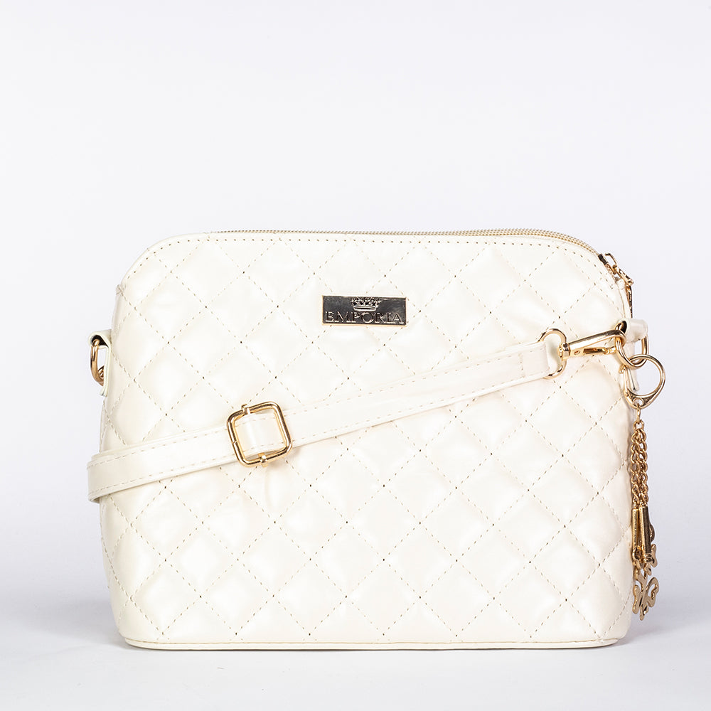 Emporia 2024 Letná kolekcia - "žiariaca blaženosť", sada 5 kusov tašiek; biela farba 8 