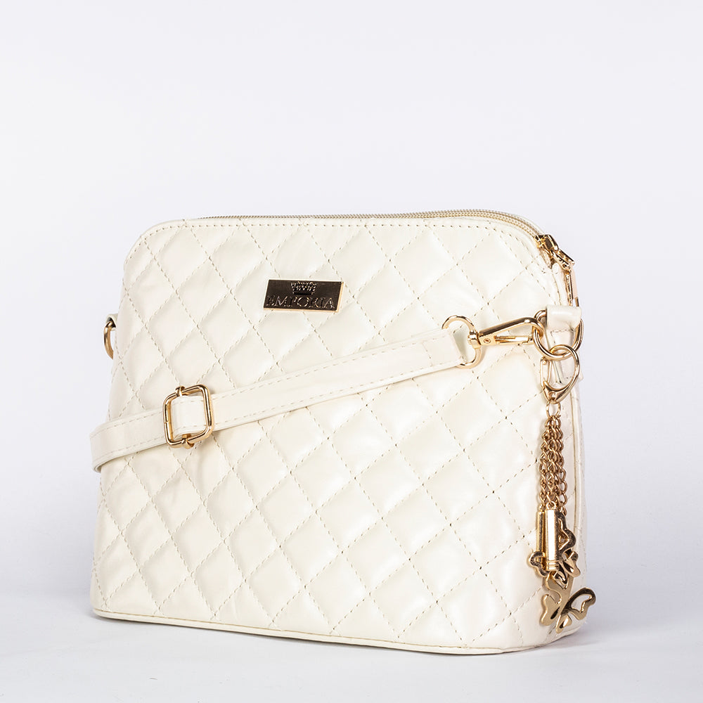 Emporia 2024 Letná kolekcia - "žiariaca blaženosť", sada 5 kusov tašiek; biela farba 9 