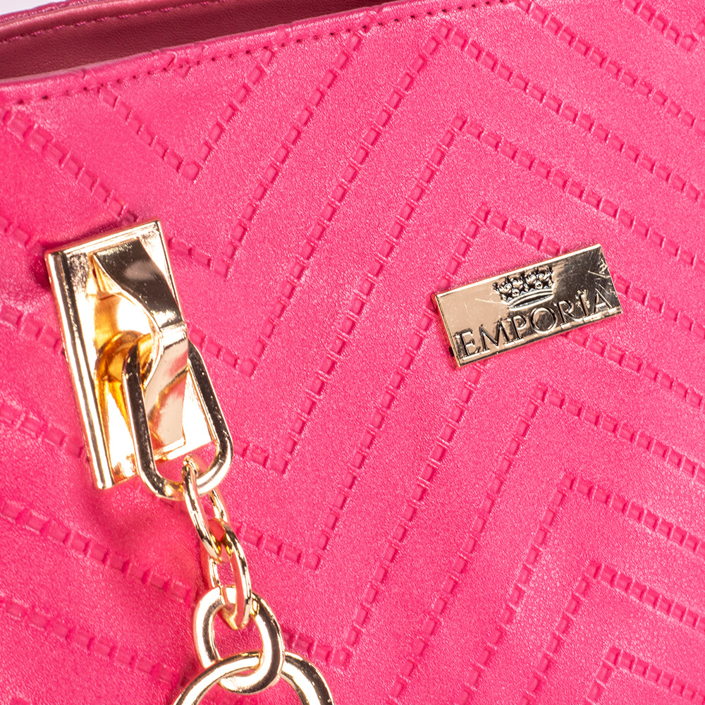 Emporia 2024 Letná kolekcia - "Tropická", sada 6 sáčkov; ružová farba