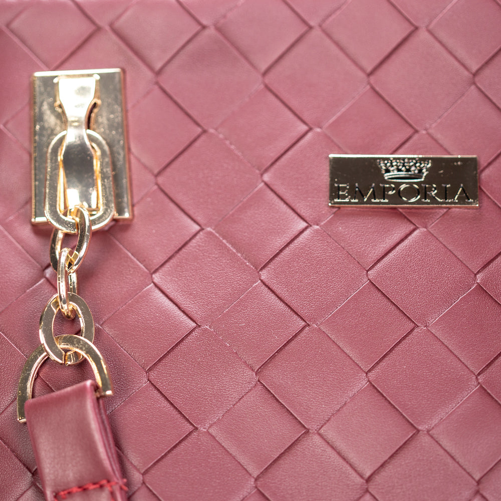 Jarná kolekcia Emporia 2025 - "Červená orchidea", 6dielna sada tašiek; červený 2 