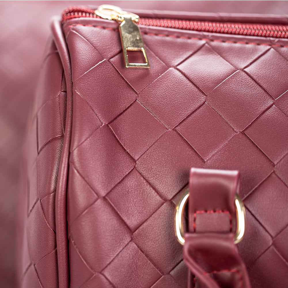 Jarná kolekcia Emporia 2025 - "Červená orchidea", 6dielna sada tašiek; červený