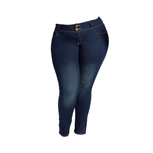 Legíny MyFit Jeans – Legíny s džínsovým efektom, ktoré padnú každej postave (EU size: 44-50)