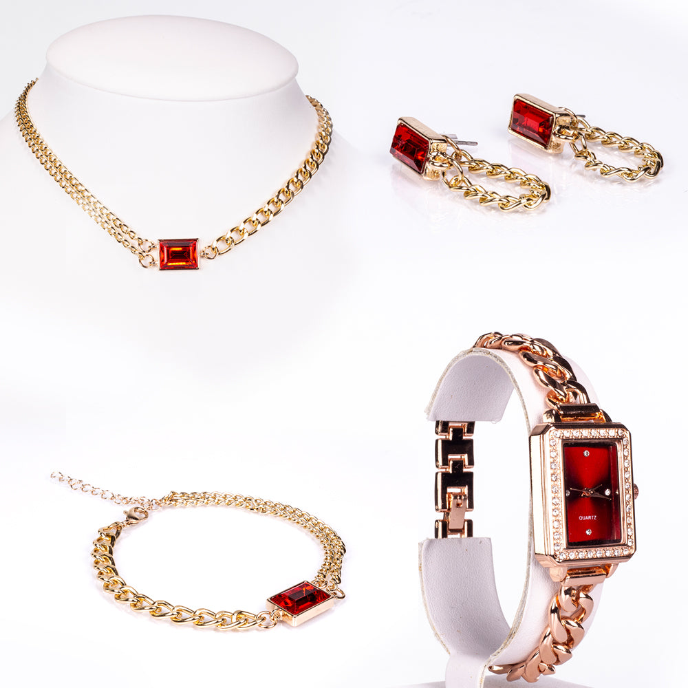 Pozlátené Zliatinové Sada 1 