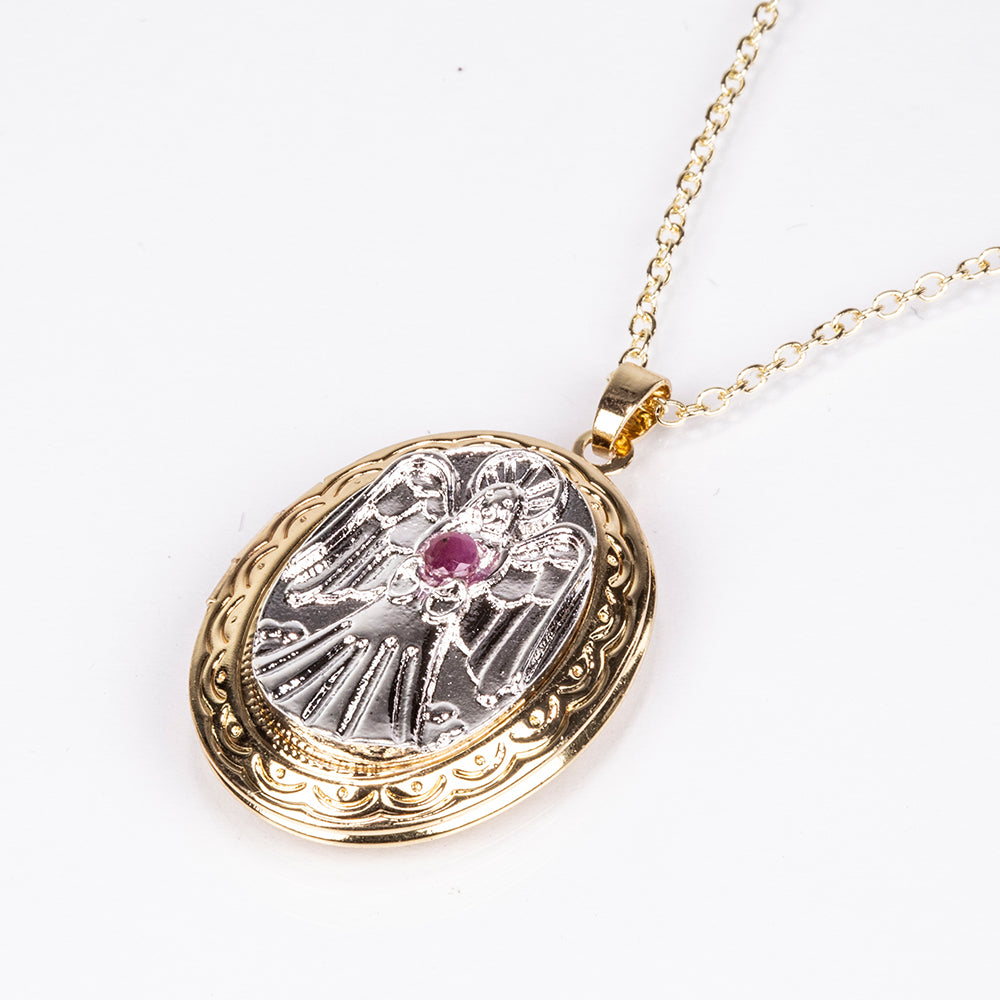 Náhrdelník s medailónikom anjelského ochrancu 4 