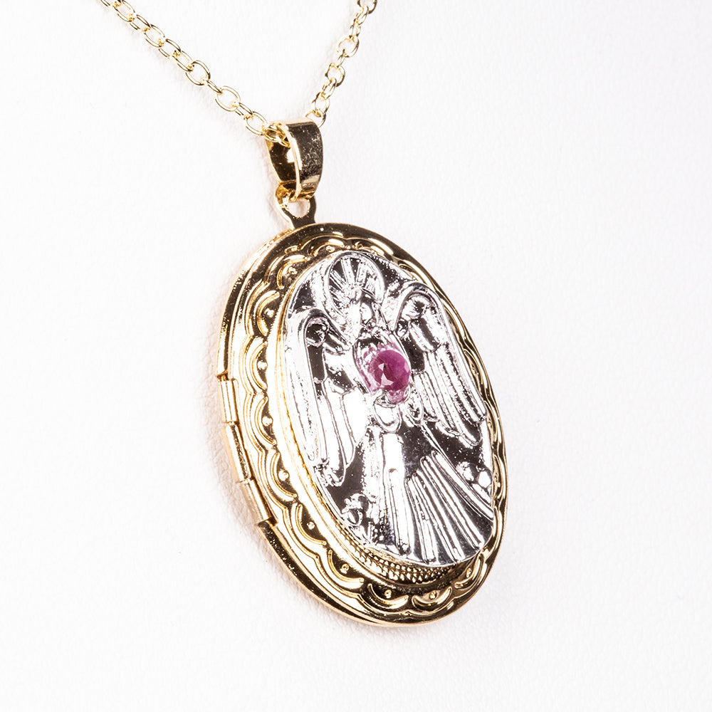 Náhrdelník s medailónikom anjelského ochrancu 8 