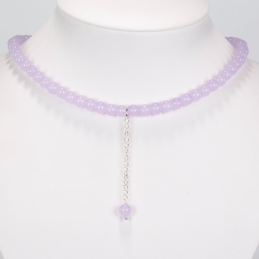 Strieborný Náhrdelník s Nefritom 1 