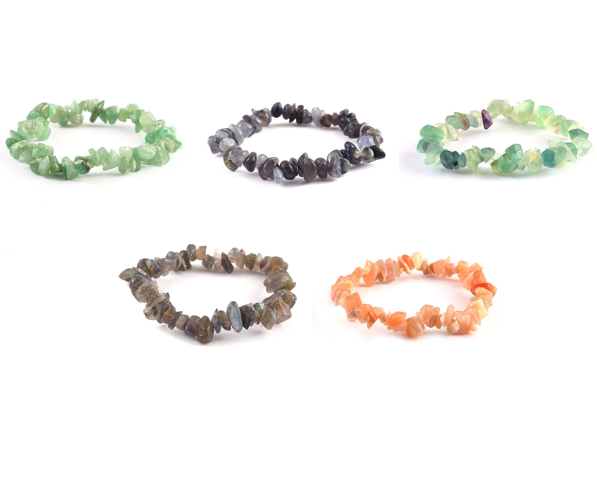 Nugetové Sada s Labradoritom a Citrínom 3 