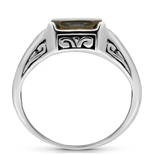 Strieborný Prsteň s Mušľou Abalone