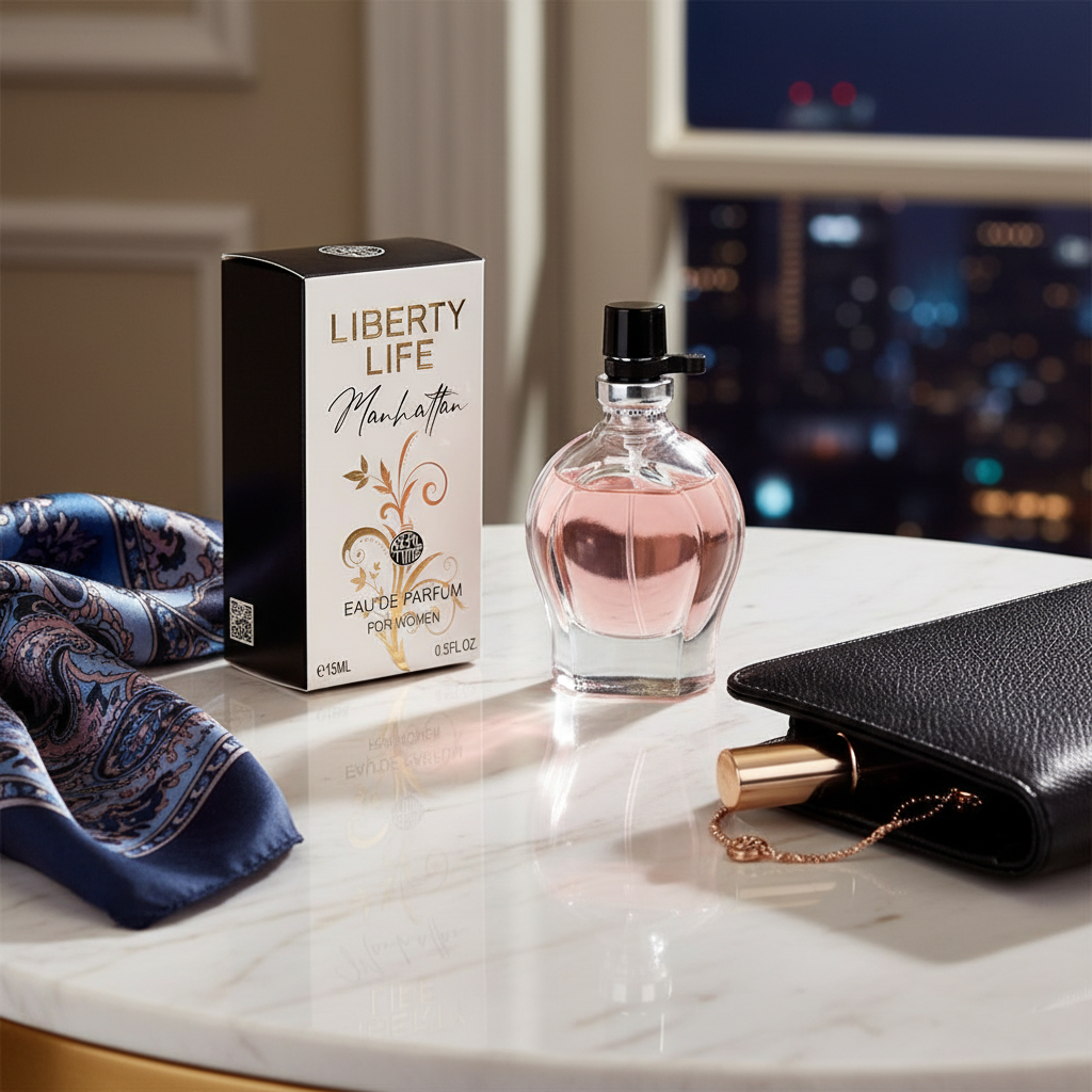 15ml EDP"LIBERTY LIFE MANHATTAN" - jantárová - fougère vôňa