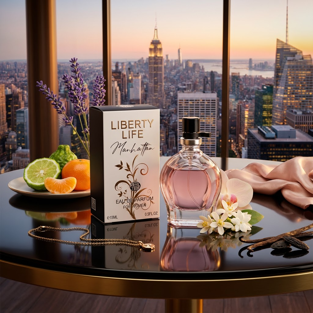 15ml EDP"LIBERTY LIFE MANHATTAN" - jantárová - fougère vôňa 1 