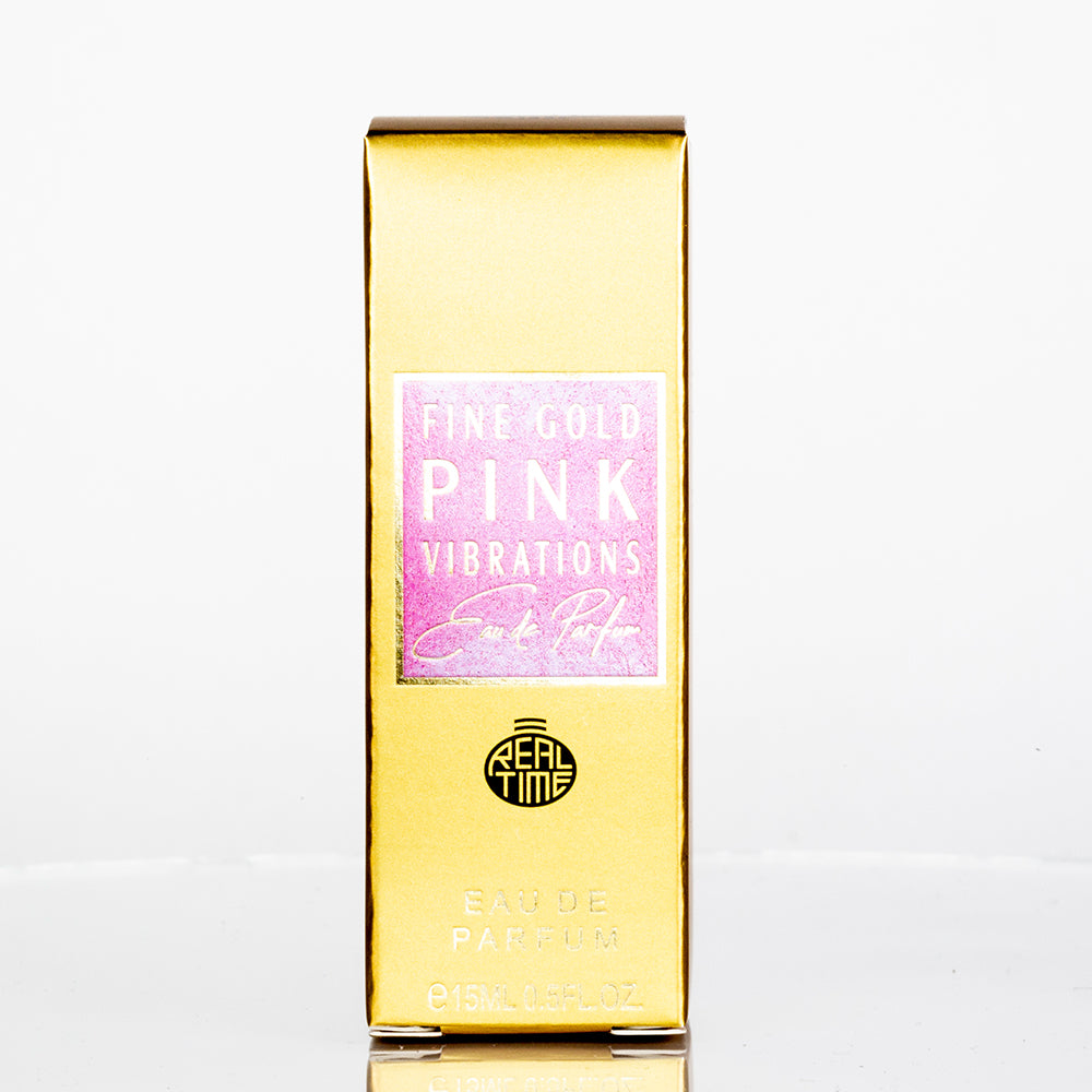 15ml EDP "FINE GOLD PINK VIBRATIONS" - ovocno-citrusová vôňa