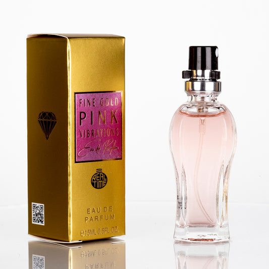 15ml EDP "FINE GOLD PINK VIBRATIONS" - ovocno-citrusová vôňa