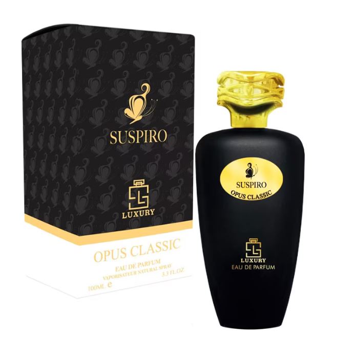 100 ml Eau de Perfume Oriental SUSPIRO OPUS CLASSIC (TOP: NUTMEG; MIDDLE: ROSE, YLANG; BASE: AMBER, CEDARWOOD, LEATHER, MUSK, PATCHOULI) 1 