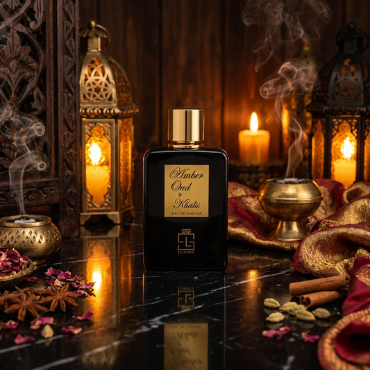 Amber Oud by Khalis Luxury Collection EDP 100 ml – korenisto-drevitá unisex vôňa