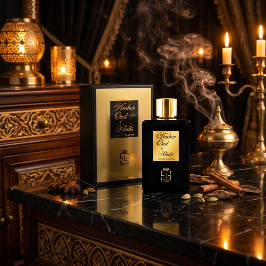 Amber Oud by Khalis Luxury Collection EDP 100 ml – korenisto-drevitá unisex vôňa