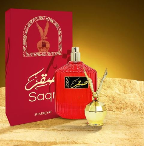 100 ml Eau de Perfume Oriental SAQR (TOP: PINK PEPPER, LEMON, BLACK CURRANT; MIDDLE: ROSEMARY, GERANIUM, CEDARWOOD; BASE: PATCHOULI, SANDALWOOD, MOSS) 2 