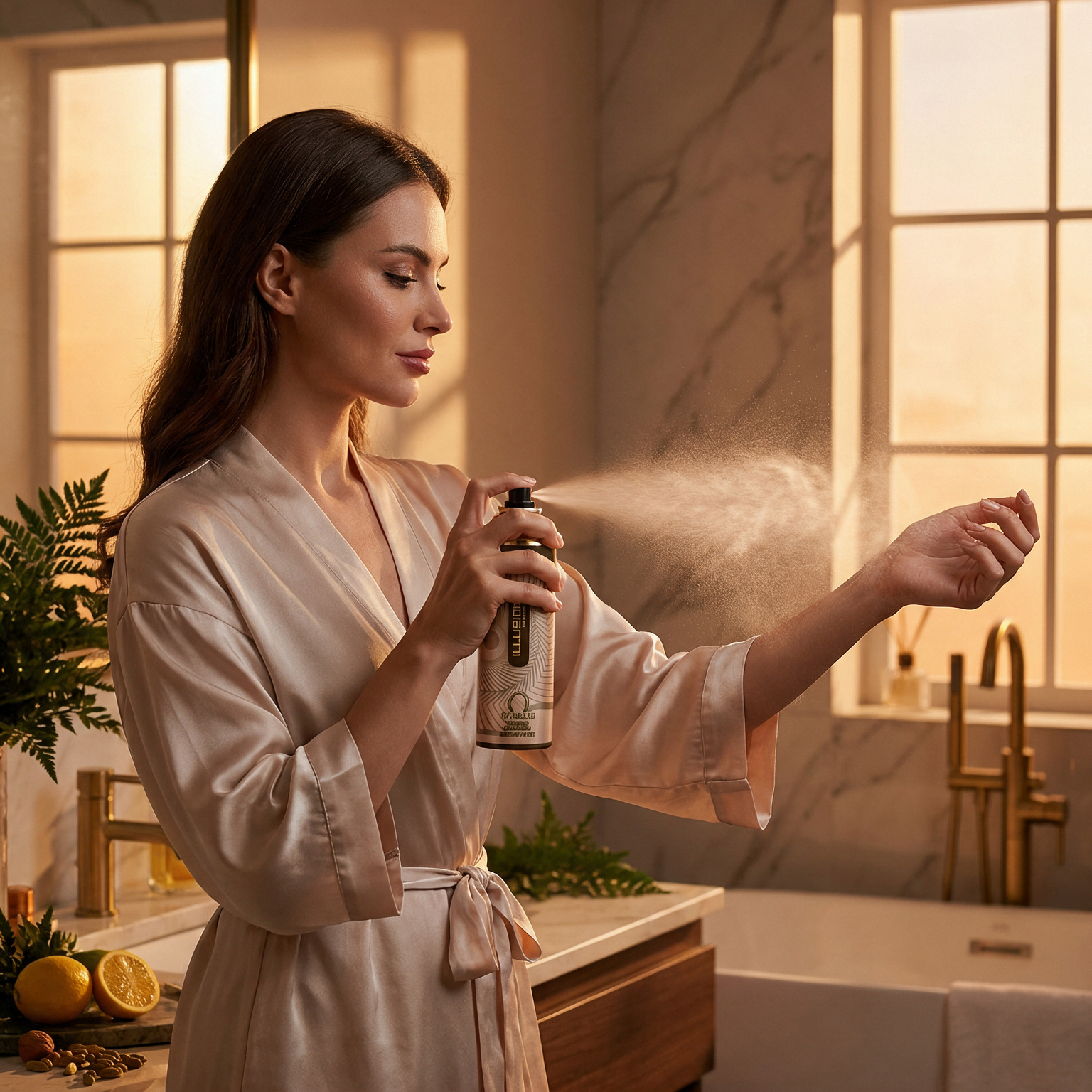 Perfume Body Spray ILLUSION 200 ML (TOP: LEMON, GRAPEFRUIT; MIDDLE: CARDAMOM; BASE: PATCHOULI, MUSK, AMBER) 1 