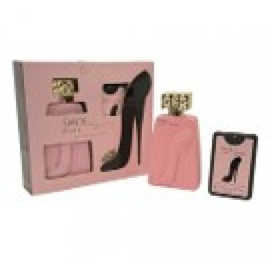 Omerta EDP 100 ml + 20 ml „Shoe-Shoe Pink“ – kvetinovo-ovocná vôňa pre ženy