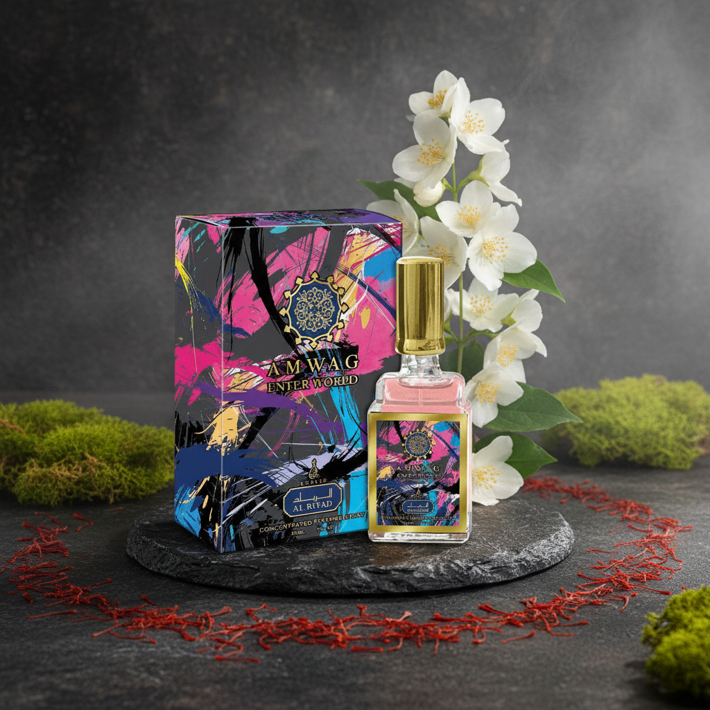 30 ml Eau de Perfume Amwaj Enter World Korenistá Jasmínová vôňa pre Ženy 2 