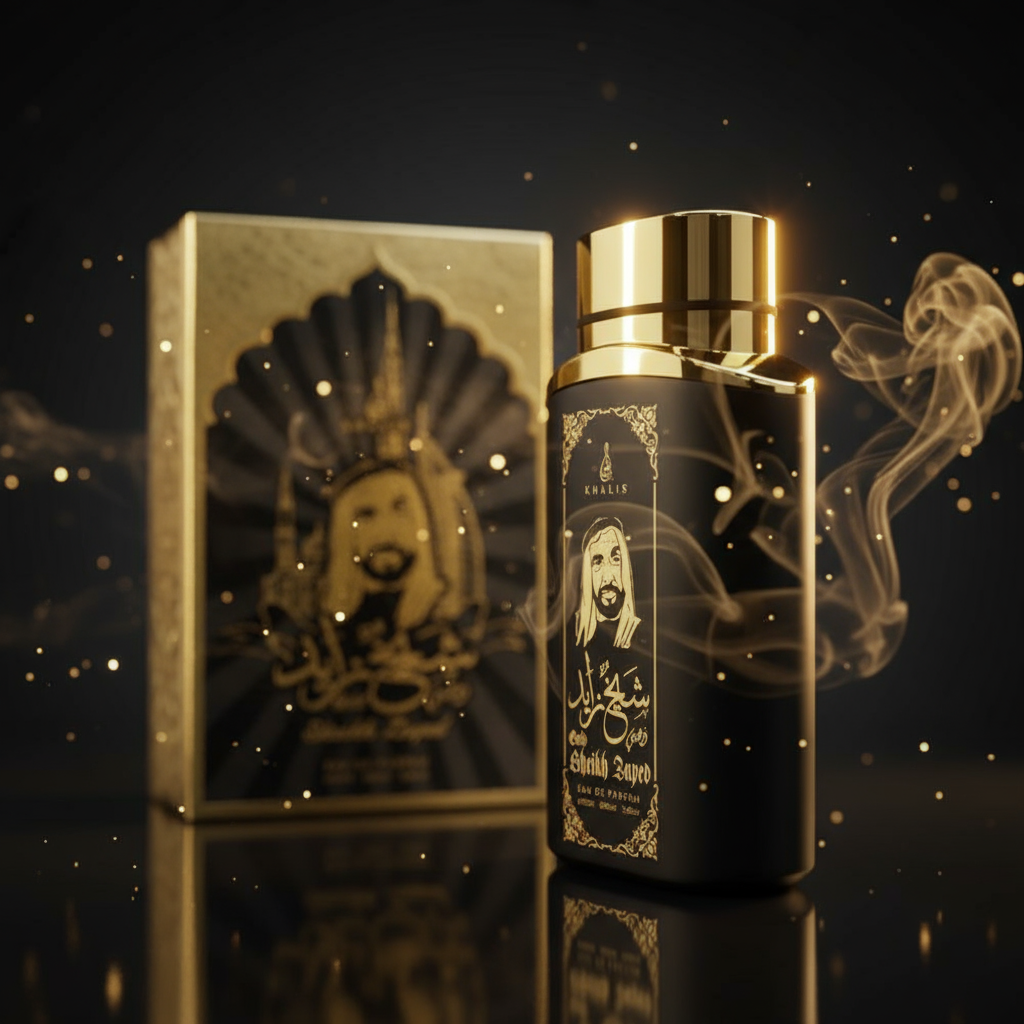 100 ml Eau de Perfume SHEIKH ZAYED GOLD Korenistá Drevitá Vôňa pre Mužov 4 