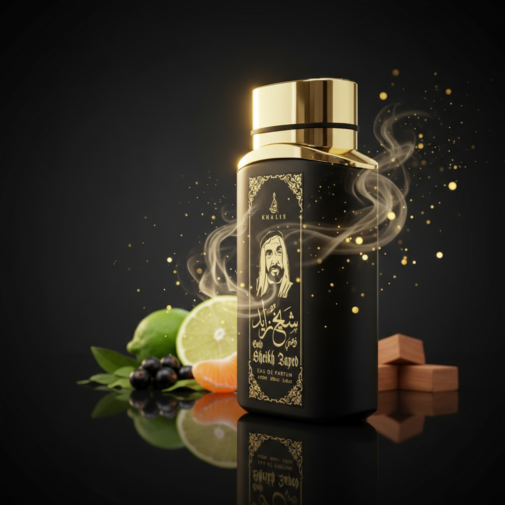 100 ml Eau de Perfume SHEIKH ZAYED GOLD Korenistá Drevitá Vôňa pre Mužov 8 