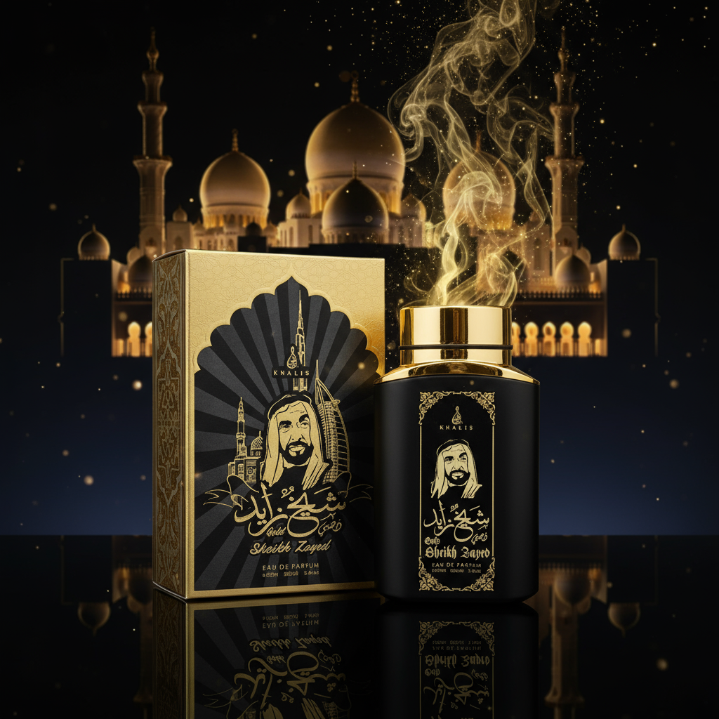 100 ml Eau de Perfume SHEIKH ZAYED GOLD Korenistá Drevitá Vôňa pre Mužov 1 
