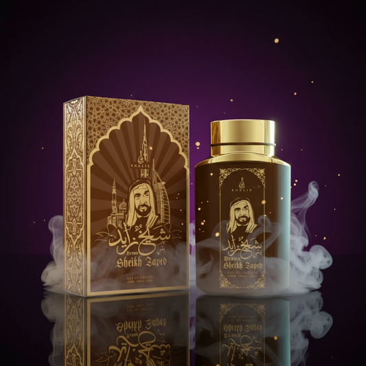 100 ml Eau de Perfume SHEIKH ZAYED BROWN Oudová a Vanilková vôňa pre Mužov