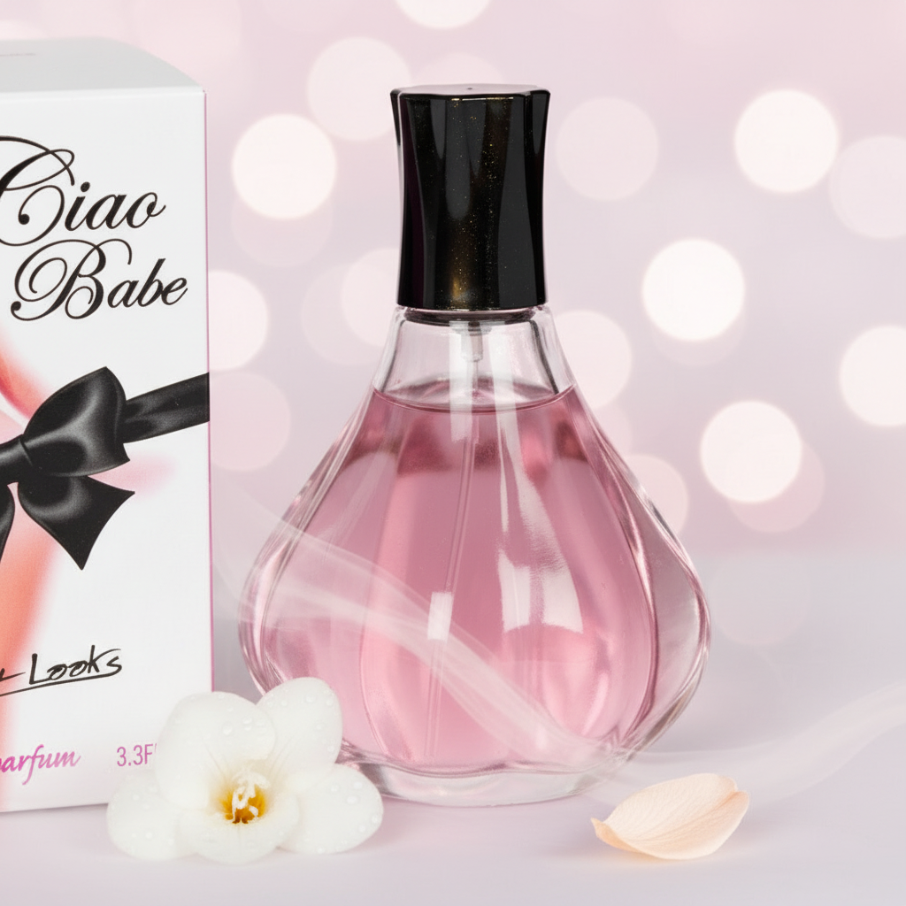 100 ml Eau de Parfume "CIAO BABE" Ovocná Kvetinová Vôňa pre Ženy, s 2% obsahom esenciálnych olejov 4 
