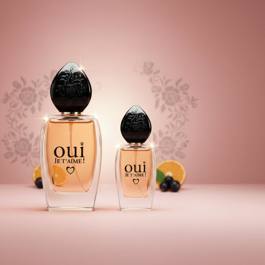 100 ml + 30 ml Eau de Perfume "OUI JE T’AIME" Cyprusová - Ovocná Vôňa pre Ženy 3 