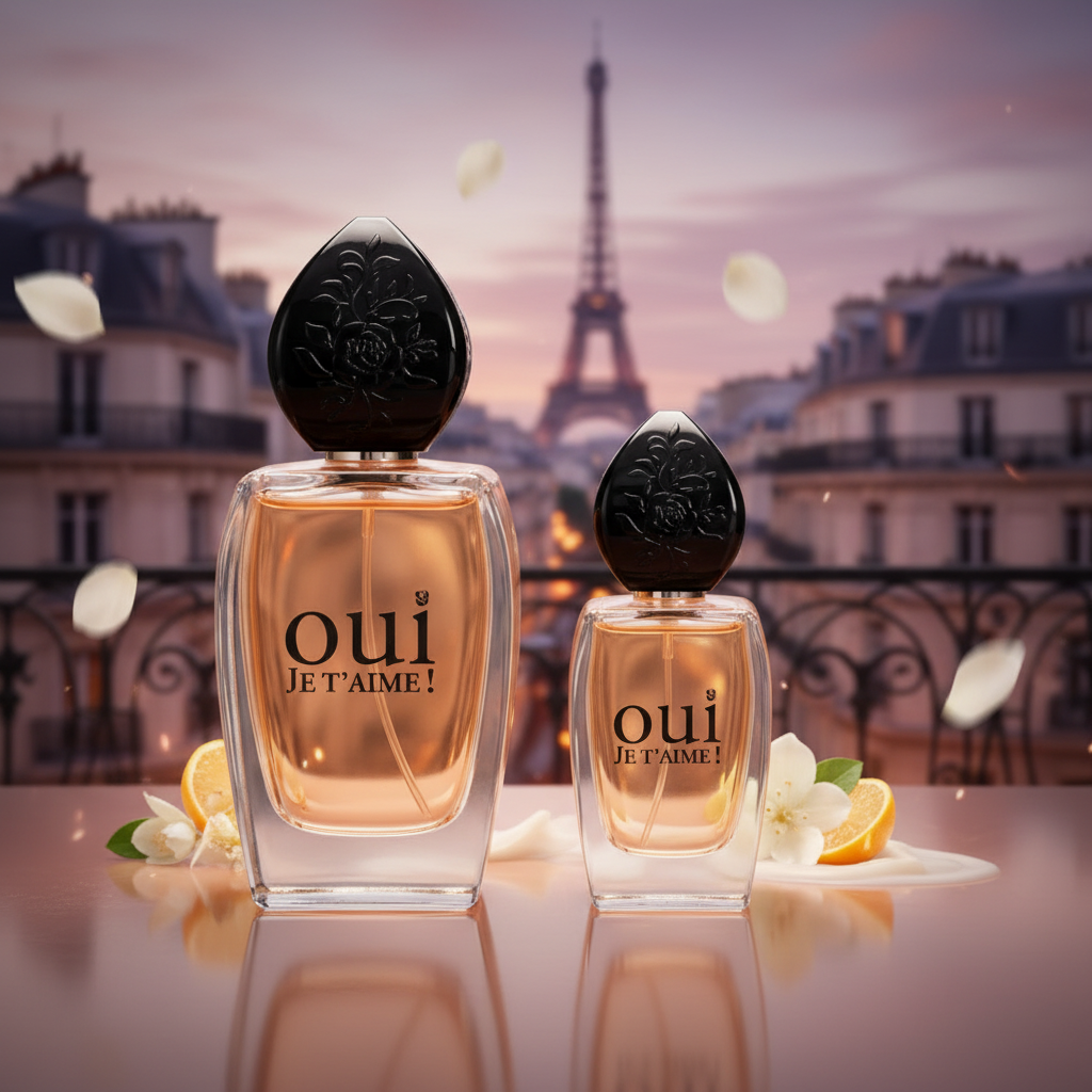 100 ml + 30 ml Eau de Perfume "OUI JE T’AIME" Cyprusová - Ovocná Vôňa pre Ženy 7 