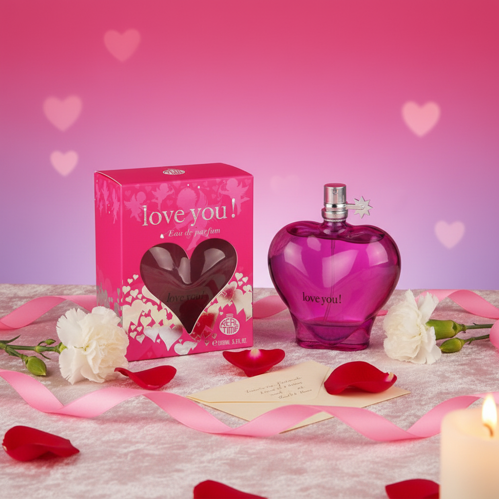 100 ml Eau de Parfum "Love You Pink" Ovocná - Citrusová Vôňa pre Ženy 5 