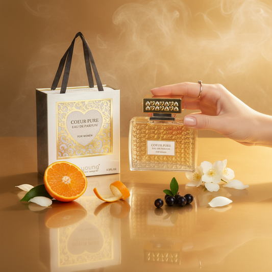 100 ml Eau de Parfume COEUR PURE kvetinová vôňa pre ženy