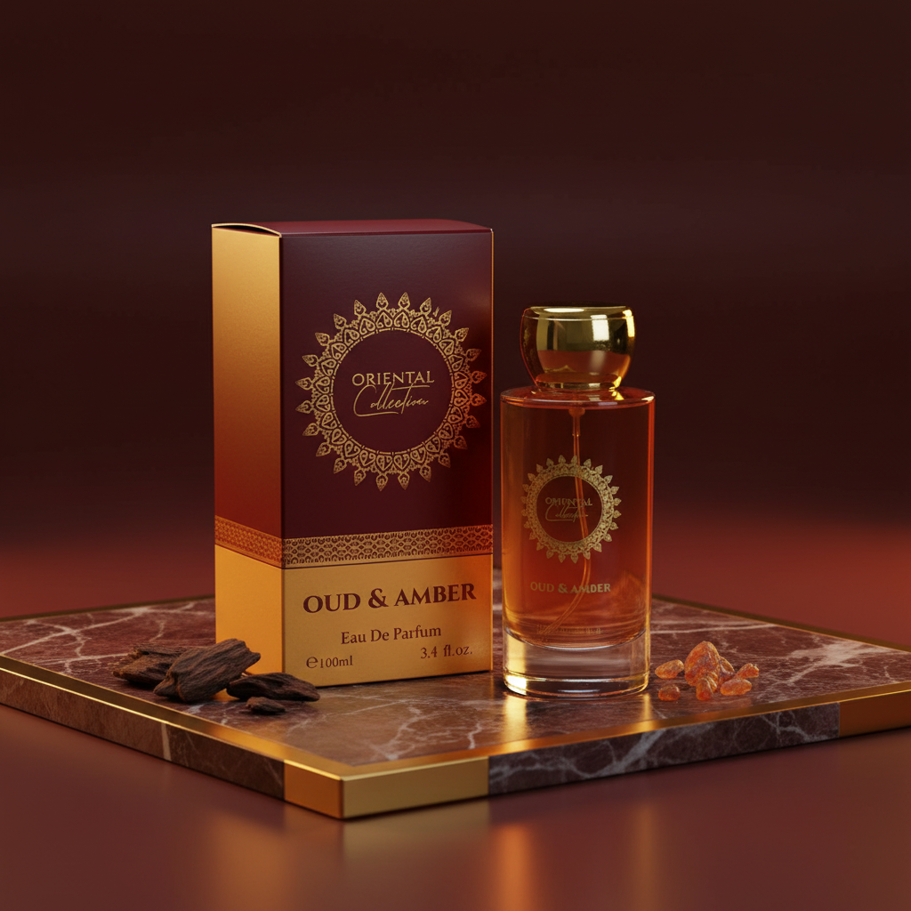 100 ml EDP OUD & AMBER Jedinečná, sladká, elegantná unisex vôňa s agarovým drevom 7 