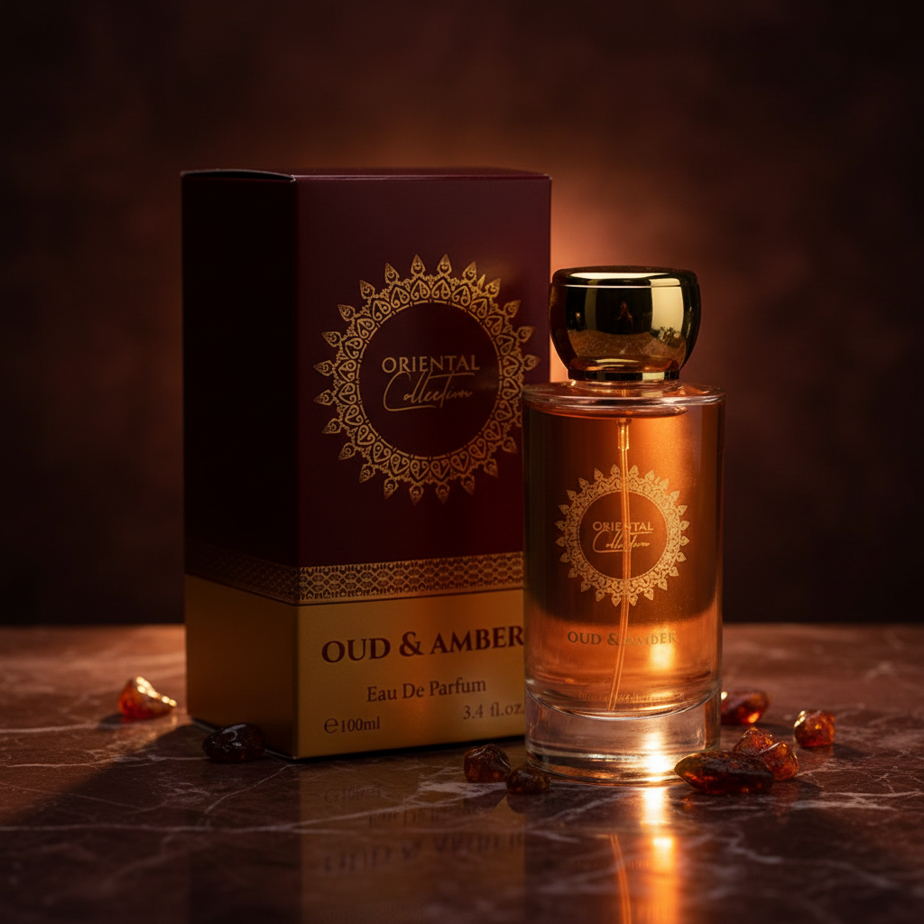 100 ml EDP OUD & AMBER Jedinečná, sladká, elegantná unisex vôňa s agarovým drevom 8 