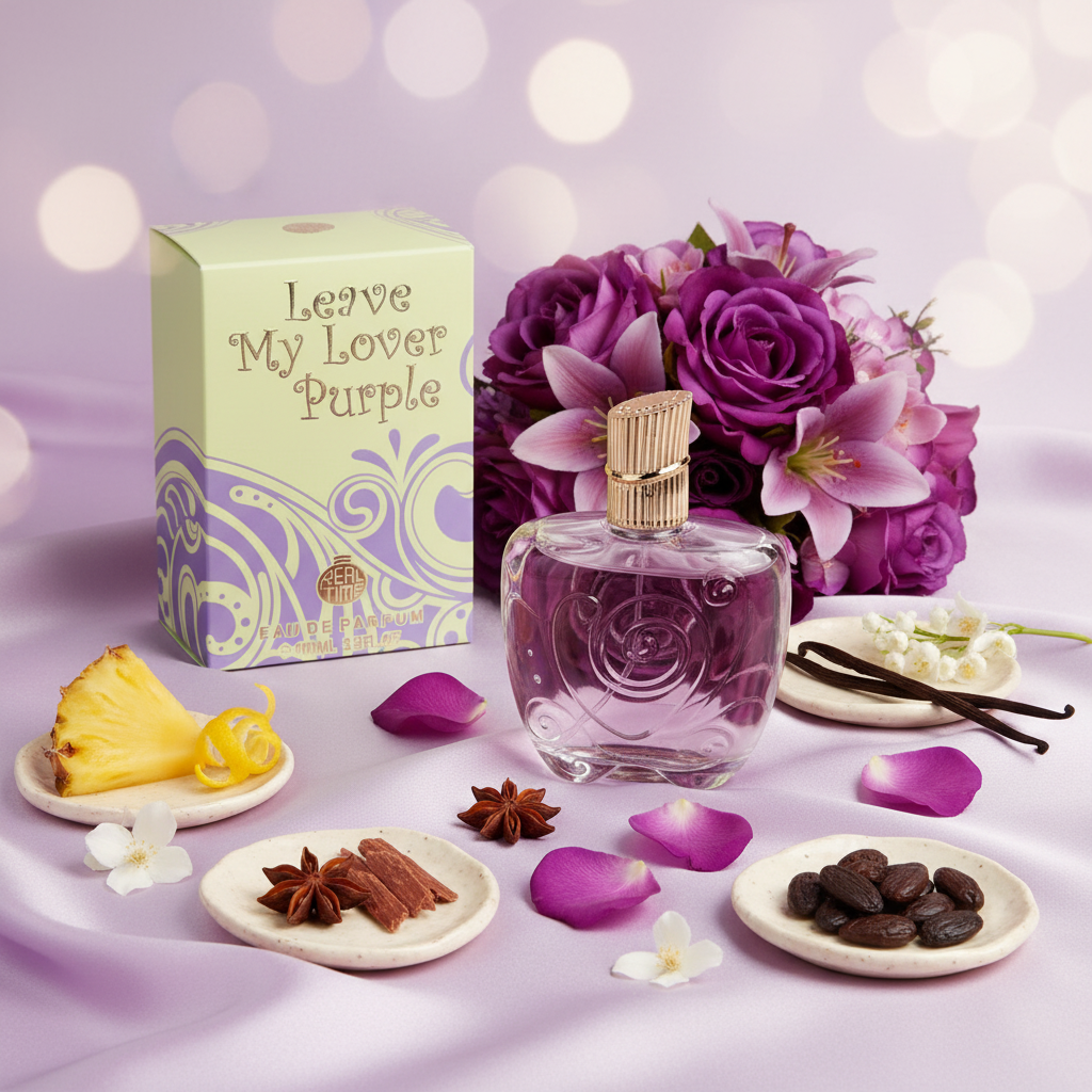 100 ml EDP LEAVE MY LOVER PURPLE, orientálna - vanilková vôňa pre ženy 2 